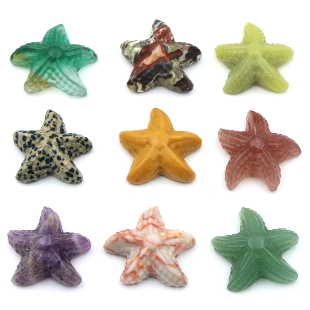 Aquarium And Marine - 35mm Starfish Shape Statue Marine Animal