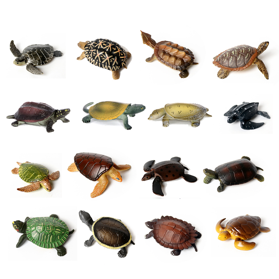 Aquarium Marine Tank - Realistic Miniatures Marine Life Sea Turtle