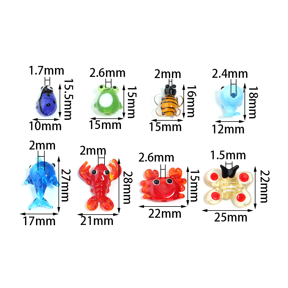 2Pcs Glass Pendant Marine Anim - Aquarium And Marine 评论和价格