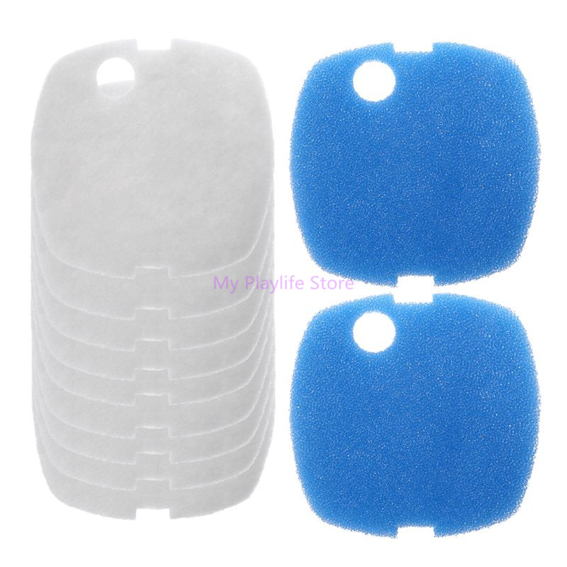 10pcs Aquarium Filter Pads Spo - Marine Aquarium Reactors 评论和价格